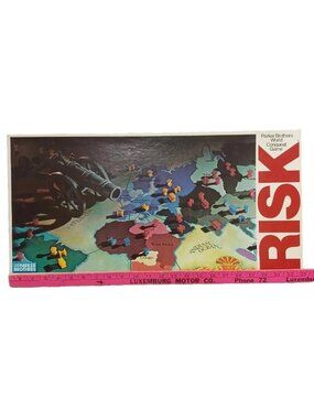 ✅VTG RISK World Conquest Game Parker Brothers Board Game MAY BE MISSING PIECES